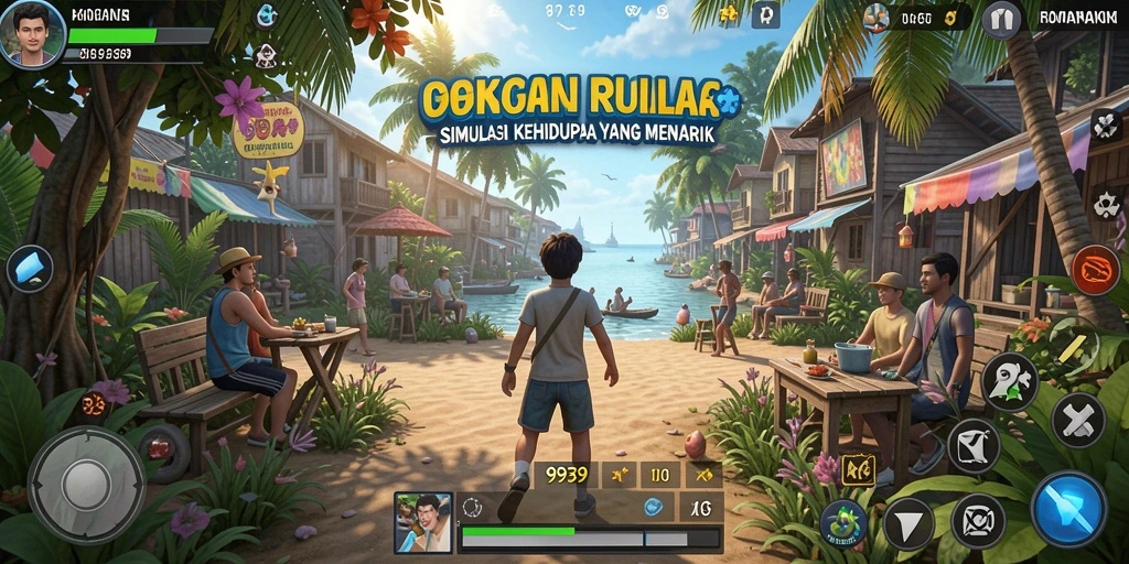 Tangkapan layar 9939 menampilkan gameplay simulasi kehidupan yang menarik.