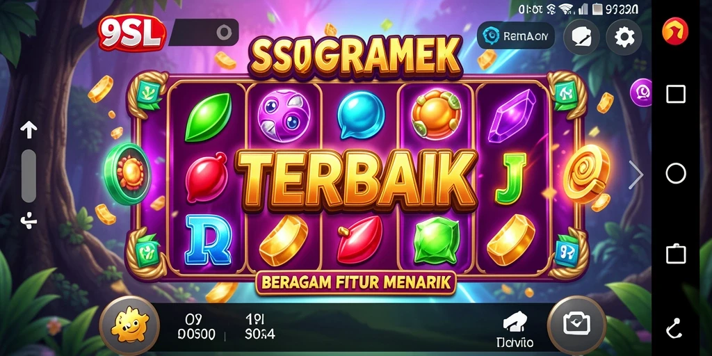 Tampilan menarik dari gameplay seru 9SL dengan berbagai tema slot.