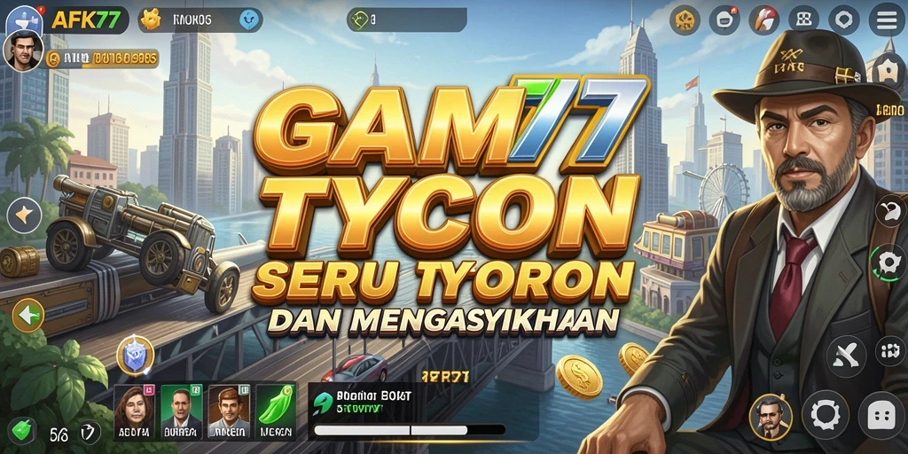 Tampilan menarik dari gameplay Tycoon AFK77 yang penuh strategi.