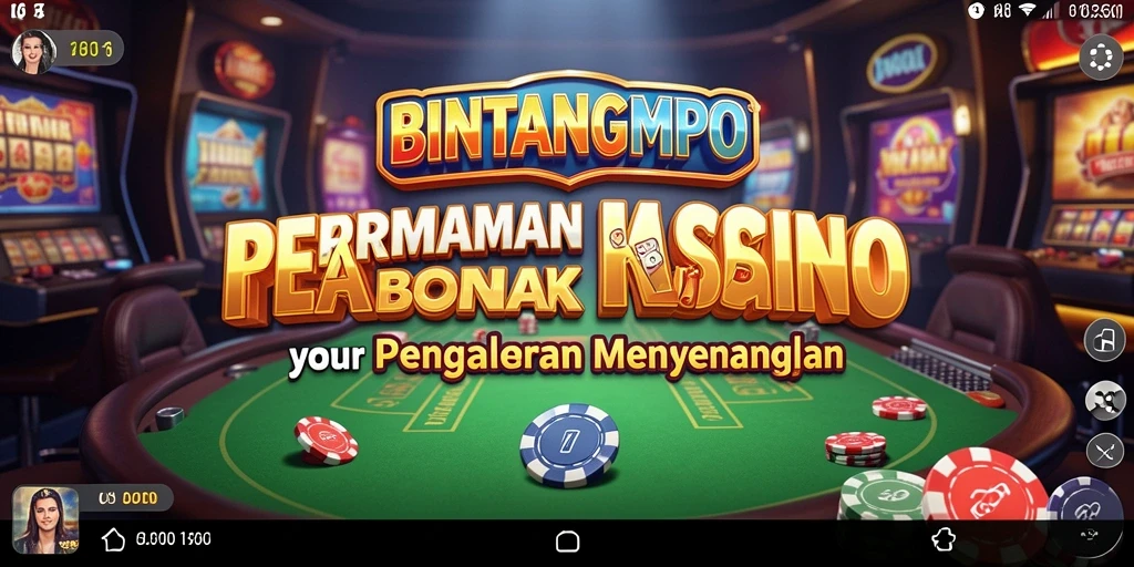 Tampilan gameplay Kasino yang seru di BINTANGMPO.