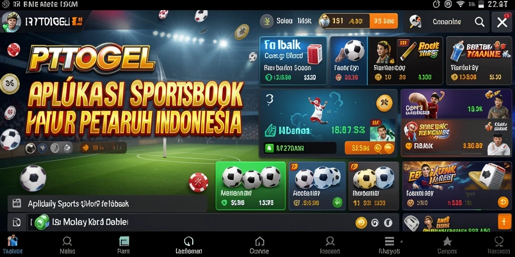 Tampilan menarik dari gameplay Sportsbook PTTOGEL yang mengasyikkan.