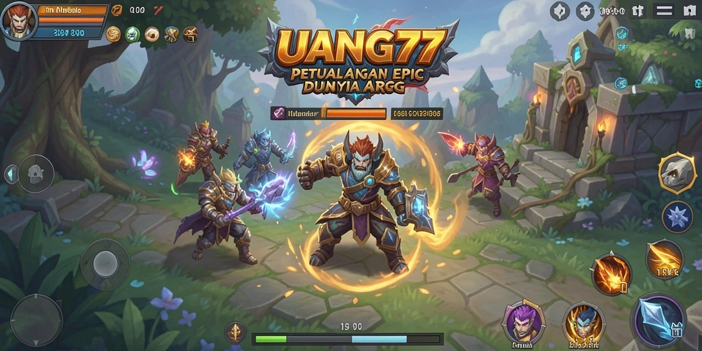 Gameplay seru penuh aksi di dunia fantasi UANG77.