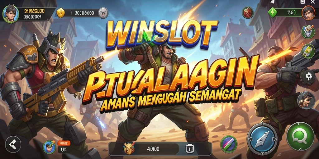Gameplay WINSLOT menunjukkan aksi penuh dengan karakter beragam.