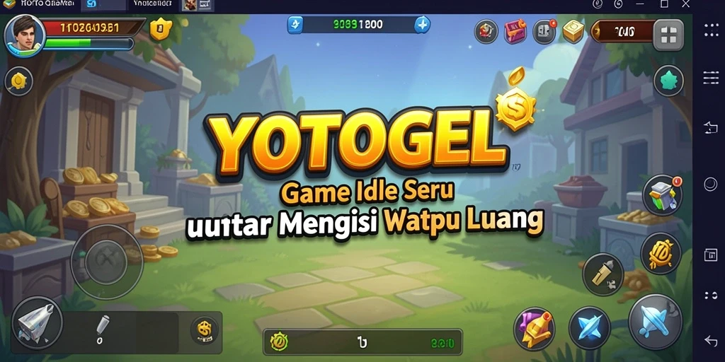 Tampilan gameplay YOTOGEL yang menarik dan santai.