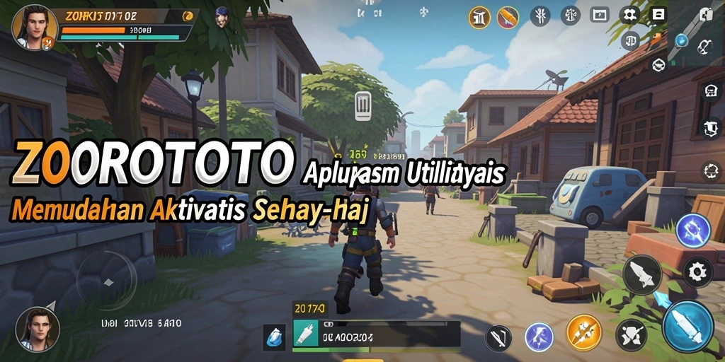Screenshot utama ZOROTOTO menampilkan antarmuka aplikasi yang intuitif dan mudah digunakan.