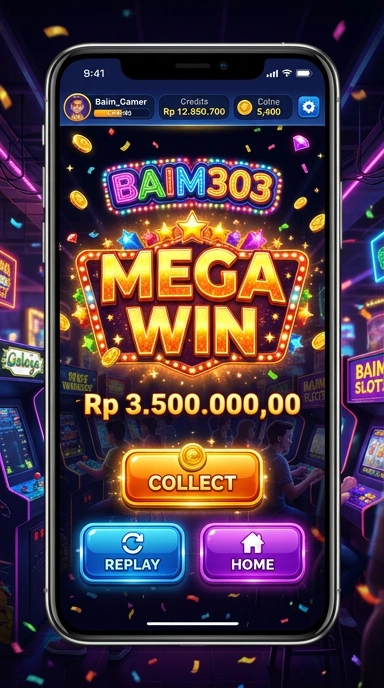 Screenshot proses unduh aplikasi melalui baim303.